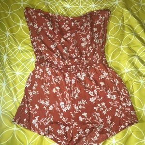 Flowered Forever 21 romper